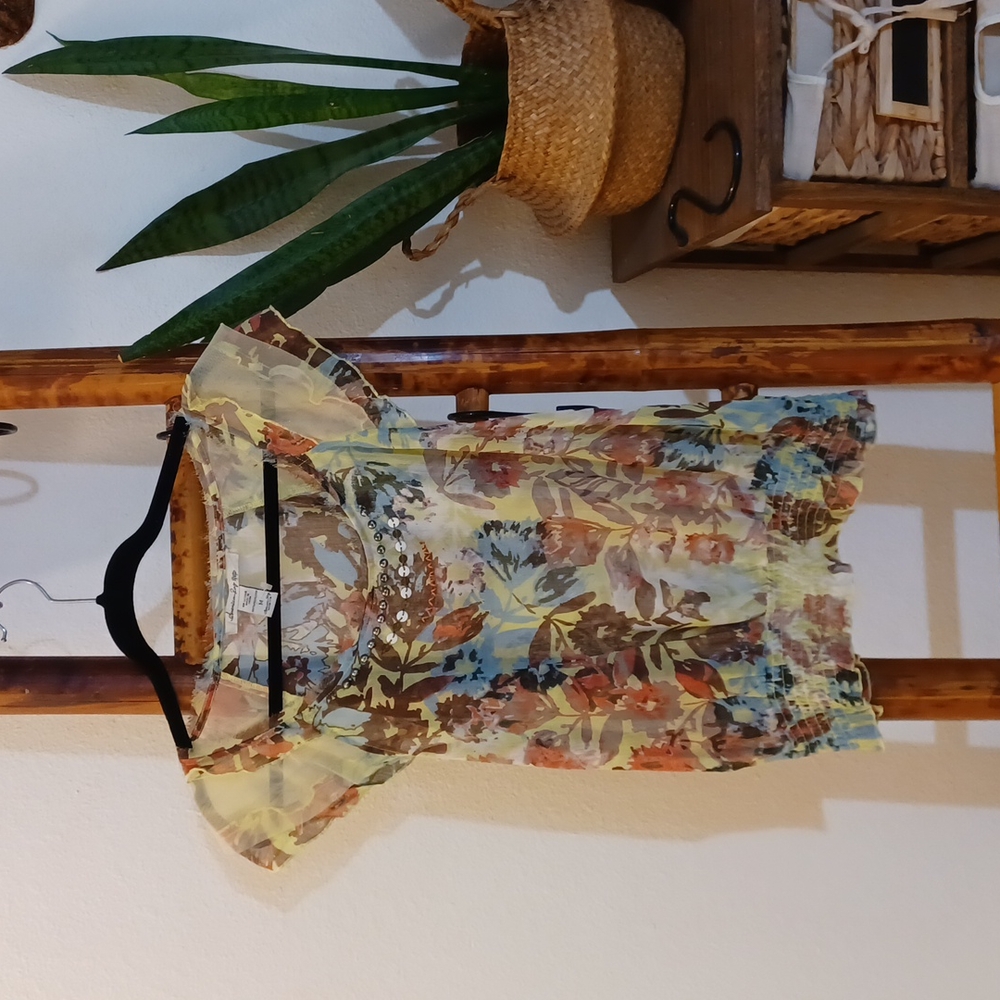 American Rag sheer blouse- size medium